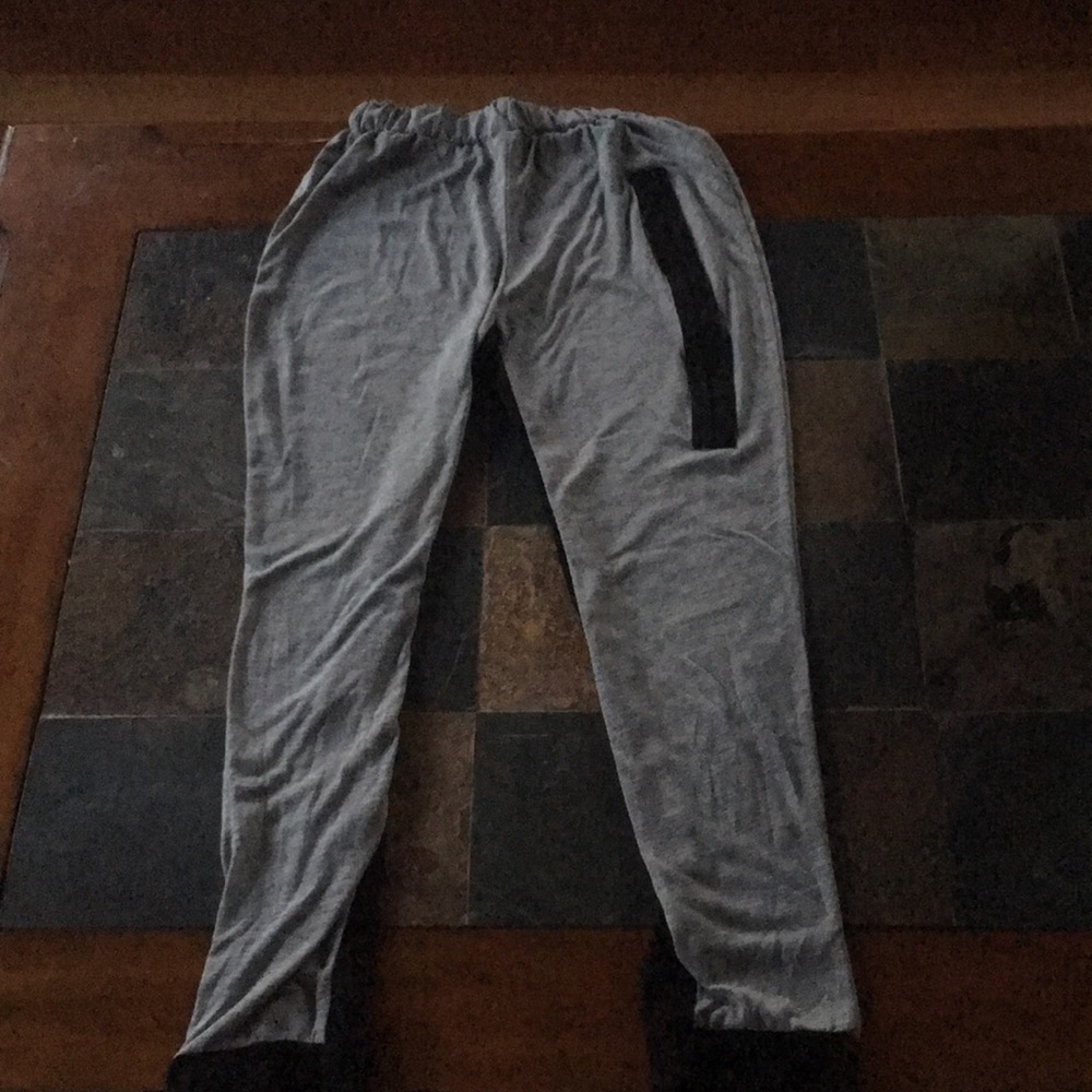Grey joggers